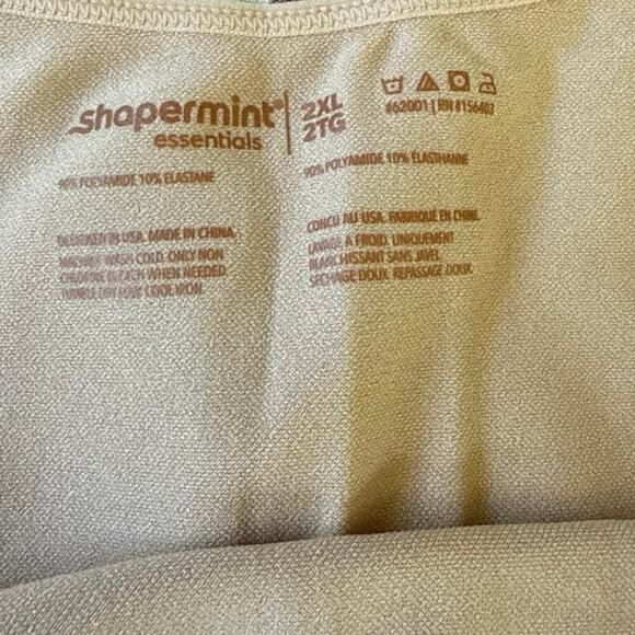 Shapermint Essentials Women's All Day Everyday Scoop Neck Cami Size XXL Oat NWT - Picture 6 of 8